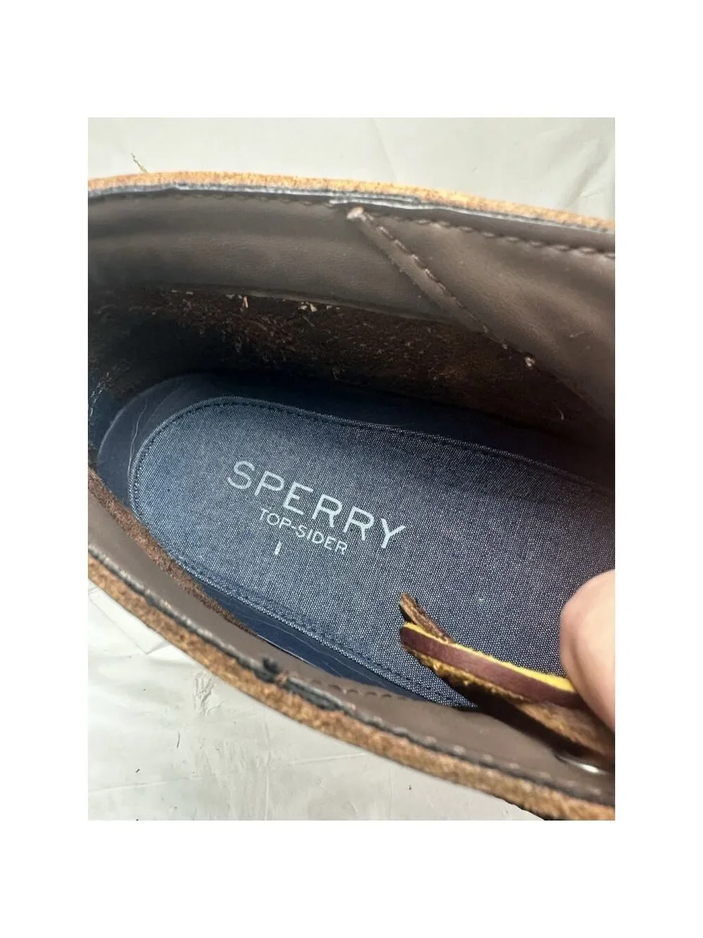 Men Sperry Top Sider Chukka Boots Lace-up Shoes SIZE 10.5 M